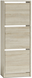 TopEshop botník 49 x 136 x 28 cm dub sonoma