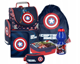 Školská taška AVENGERS CAPTAIN AMERICA 6 v 1