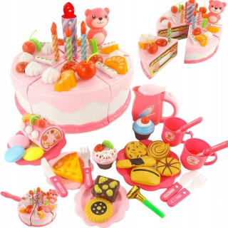 TORTA NA VYKRAJOVANIE SO VELCRO PLASTOM JEDLO 80 ELEKT