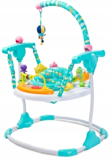 Hopsadlo pre deti - Toyz Detská jumperová oceánska aktivita modrá
