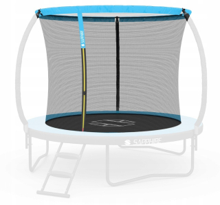 SIEŤ NA TRAMPOLÍNU 12FT 365-374cm 4 stĺpiky VNÚTORNÁ
