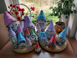 OMIETKY TRWARFS GARDEN škriatkovia škriatkovia XXL SET