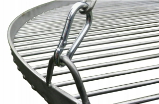 TRIPOD CAMPFIRE GRILL HRUBÝ NEREZOVÝ GRIL CAMPFIRE GRIL