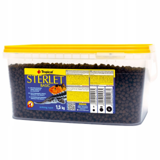 Krmivo pre ryby Tropical Sterlet Basic L 1,5 kg