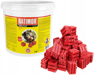 Prípravok proti kunám - Trutka Cube veľká 20G ratimor myši potkany 3 kg
