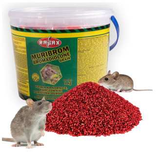 Nástraha na myši a potkany - Kamión pre potkany a myši muribrom 1 kg silný
