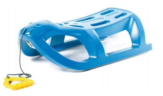 TULIMI Sled, Leon 79,7x39,5x25,3 cm, modrá