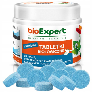 Tablety pre septické nádrže a čistiarne odpadových vôd 12 ks. Bioexpert šumivý, 1705061012