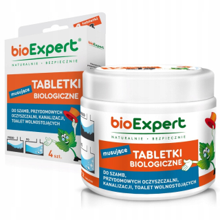 Tablety do septikov bioExpert 12 kusov + 4 zadarmo