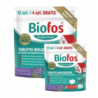 Tablety pre septiky a čistiarne Biofos