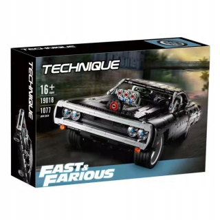 Plastová stavebnica - Technic Dom's Dodge Charger 42111