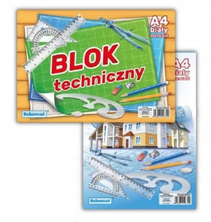 Technický blok A4 Schéma