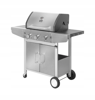 Teesa BBQ Plynový gril 3 horáky priestor na fľašu