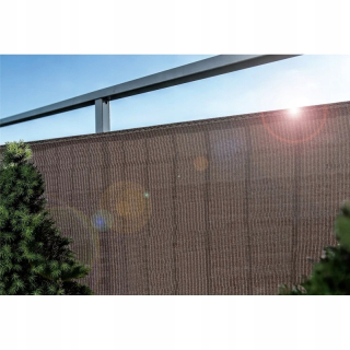 Deco Basic poťah 1,5x25 m HDPE hnedý