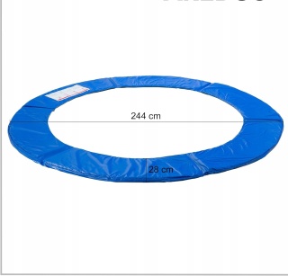 Ochrana okrajov trampolíny AREBOS 244 cm z PVC/PE