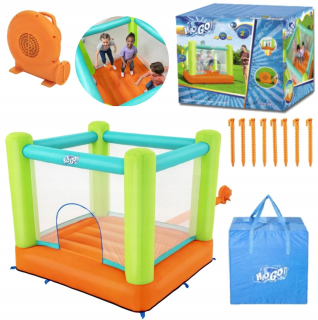 Nafukovacia ohrádka na trampolínu pre deti CASTLE ihrisko 194x175 cm BESTWAY