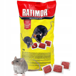 Nástraha na myši a potkany - Myšacie jedovaté potkany paste 1 kg bromadiolon