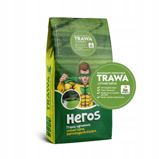 HEROS univerzálna tráva 1kg - krásny trávnik - zelený koberec -