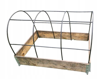 Mini skleník 120 cm x 80 cm, plastový
