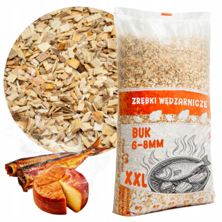 ÚDIAČKOVÉ ŠTIEPKY BUKOVÉ KL-08 6-8MM DREVENÉ ŠTIEPKY NA ÚDIACI GRIL