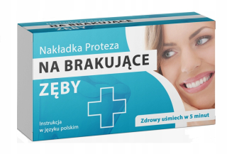 UMELÉ ZUBY Implantáty Fazety na zubné protézy PREKRÝVANIE Zlomený zub NÁVOD PL