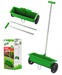 Universal Garden Hand Seeder pre trávne semená hnojiva Sisinrer 6 l