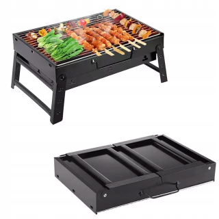 ZÁHRADNÝ GRIL TURISTICKÝ PRENOSNÝ BBQ NA UHLIE