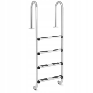 Uniprodo bazénový rebrík 4 stupne 157 cm