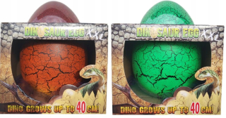 Z VAJÍČKA DINOSAURA VYLIAHNE SA RASTÚCI DINOSAUR XXL