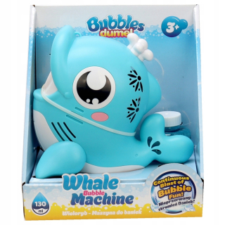 Bubbles Bubble Launcher Náplasť na bubliny veľryba DUMEL 50549