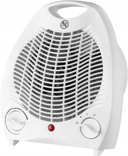 Biely ventilátorový ohrievač Chomik 2000 W