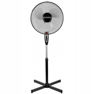 VENTILÁTOR, PODLAHOVÝ VENTILÁTOR, STOJACÍ, OTOČNÝ, S KÝVANÍM, VÝKONNÝ, TICHÝ, 40 cm