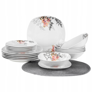 Večera Prima Deco Classic Collection Azalia, 18 ks.