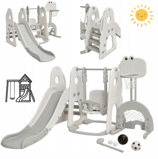 Šmykľavka Costway 139 cm pre montáž do 49 kg