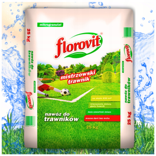 Viaczložkový kompostovací prostriedok Florovit granule 25 kg 25 l