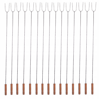VIDLIČKY TYČKY NA GRIL TYČE 120CM 15 ks