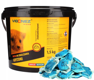 Prípravok proti kunám - Vigonz Mars 1500 g jed pre hlodavce
