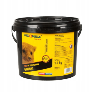Prípravok proti kunám - VIGONEZ kuny, veľké hlodavce, pasta 1,5kg DIFENACOUM