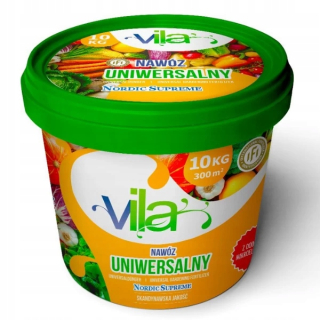 Vila viaczložkové hnojivo granulát 10 kg 10 l