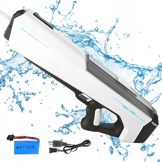 VODNÁ ZBRAŇ AUTOMATICKÁ PUŠKA Elektrický vrhač vody USB BATÉRIA