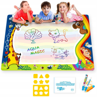 LT273 VODNÁ PODLOŽKA NA MAĽOVANIE PEČIATOK XXL 100x80
