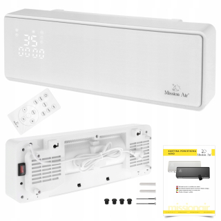VZDUCHOVÁ CLONA úsporný elektrický ohrievač PILOT TIMER 2000W