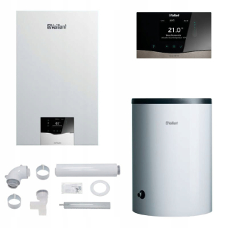 Jednofunkčný oceľový plynový sporák Vaillant, 20 kW