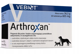Minerály pre psov Vebiot Arthroxan 60 tabliet