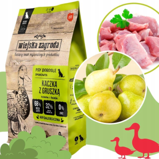 COUNTRY FARM Kačica s hruškou 9 kg chrumky L
