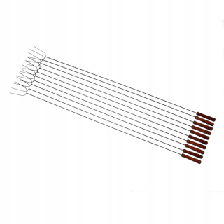 Vidlicové páračky - dĺžka 150cm, nerezové hroty, 10 ks.
