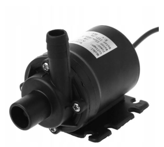 Odstredivé vodné čerpadlo DC 24 V s prietokom 800 l/h