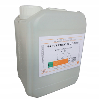 Peroxid vodíka 12% 5000 ml oxidanty