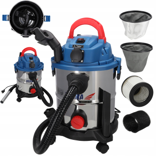 DEDRA MOKRÝ A SUCHÝ VYSÁVAČ 1600W 5v1 OMIETKA/POPOL/FÚKAČ