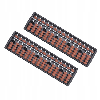 Náučná počítacia hračka Soroban Abacus 2 ks